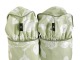 Тапочки-грелки "Бутон розы" зеленые