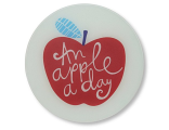Разделочная доска "Одно яблоко в день"