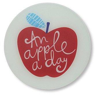 Разделочная доска "Одно яблоко в день"